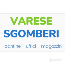 Sgomberi varese e provincia/svuota appartamenti