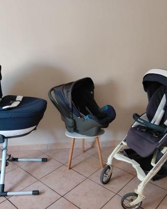 Trio inglesina  otutto delux  blu