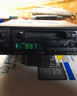 autoradio a cassette pioneer keh-3500(funzionante)