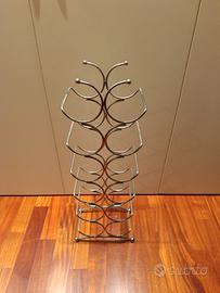 PORTABOTTIGLIE IN ACCIAIO