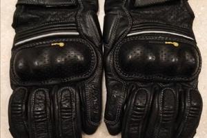 🏍️GUANTI MOTO CLOVER KV2 VERA PELLE TG.M UOMO