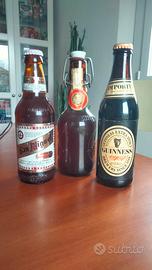 Bottiglia birra vintage '80 sigillate Guinnes 