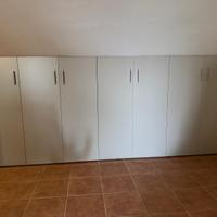 Armadio 6 ante 320cm con cassetti ideale mansarda