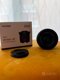 Obiettivo Viltrox AF 56mm F1.7 (X-mount, per Fuji)