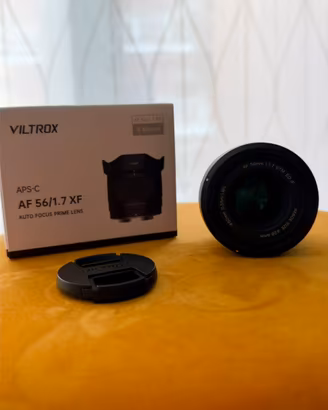 Obiettivo Viltrox AF 56mm F1.7 (X-mount, per Fuji)