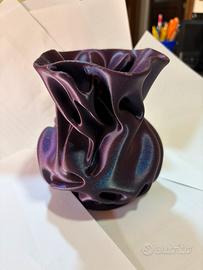 Vaso artistico luccicante 14x14x18