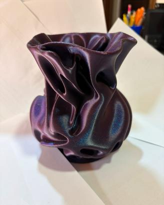 Vaso artistico luccicante 14x14x18