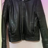 Giacca Vera PELLE stile motociclista Chyston