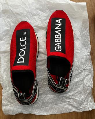 Scarpe ORIGINALI Dolce e Gabbana slip on Sorrento