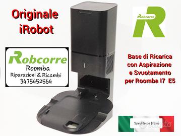 Base di Ricarica e Aspirazione pet Rooma  i7+