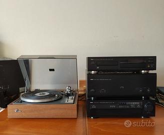 Impianto completo Yamaha con giradischi