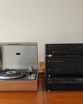 Impianto completo Yamaha con giradischi