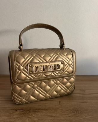 Borsa Love Moschino Dorata