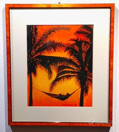 Quadro RIPOSO AL TRAMONTO 