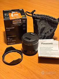 Panasonic Leica 9mm f1.7