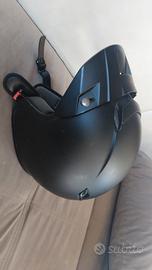 Casco jet MTR nero opaco XS + S