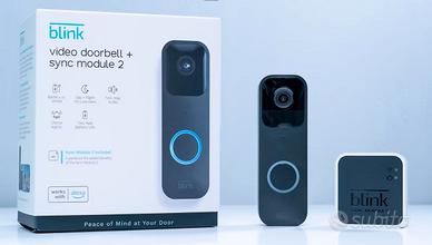 Kit Blink: Video Doorbell + 2 Telecamere Mini + Sy
