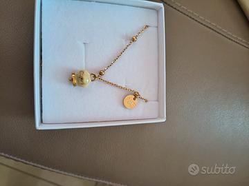 collana con campanella portafortuna 