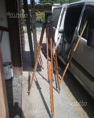 Livello ottico anni 50 con accessori