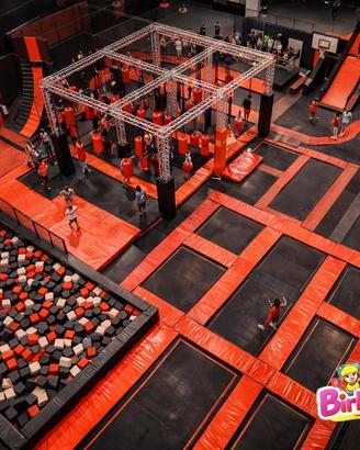 Fabbrica Trampoline Park Realizzati su Misura
