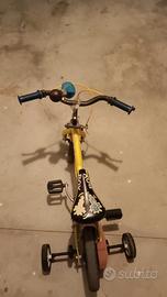 bici con rotelle 