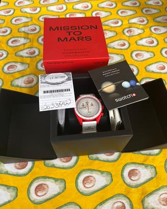 Swatch omega Marte