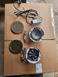 altoparlante e ventola per cabina doccia 