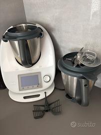 BIMBY TM5, doppio boccale doppie lame