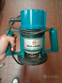 fresatrice verticale vintage black Decker anni 70/