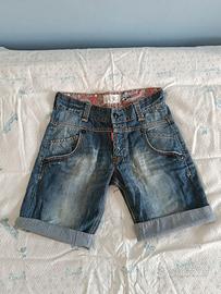 Bermuda Shorts Jeans Vintage W28 IT 42 XS Cargo