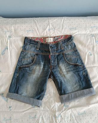 Bermuda Shorts Jeans Vintage W28 IT 42 XS Cargo