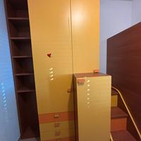 Libreria + armadio cameretta