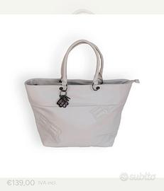 Borsa fasciatoio/mamma ecopelle con materassino