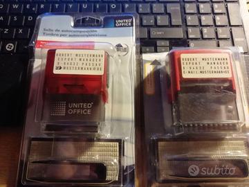 Robert Mustermann Vintage DIY rubber stamp