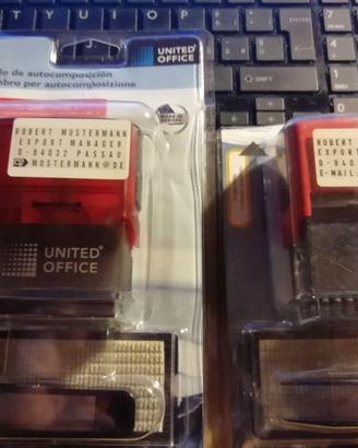 Robert Mustermann Vintage DIY rubber stamp