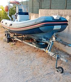 Gommone Selva Marine 4.50 con carrello Satellite