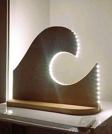 Lampada LED Onda surf da arredo