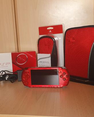 PSP 3000 RED RADIANT BUNDLE!