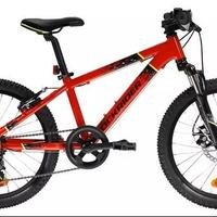 Mtb ROCKRIDER ST 900 rossa 20" bambino