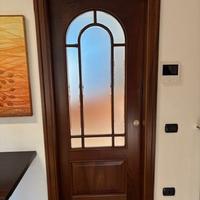 Porta scorrevole in vetro "Ferreo Legno"