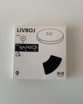 Caricatore wireless IKEA LIVBOJ nero