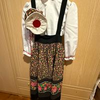 Vestito carnevale bambina ungherese