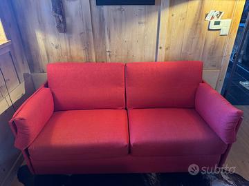 Divano letto + poltrona