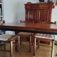 Tavolo stile industriale allungabile