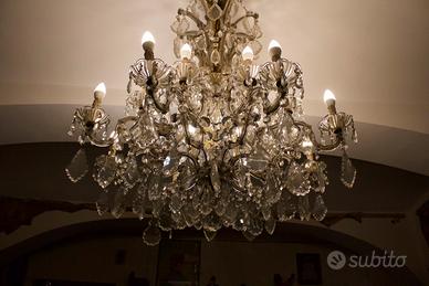 Lampadario in cristallo