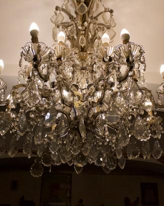Lampadario in cristallo