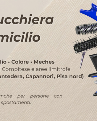 Parrucchiera a domicilio – Compitese e zone vicine