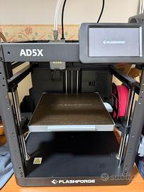 Stampante 3D colori Flashforge AD5X 4 filamenti us