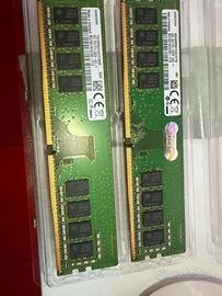 Ddr 3 sansung 2x8 mai usate tolte dal mio pc vecch