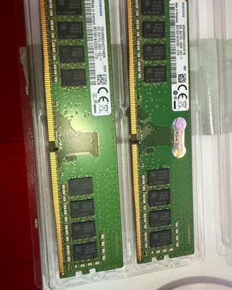 Ddr 3 sansung 2x8 mai usate tolte dal mio pc vecch